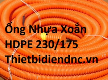 Ống Nhựa Xoắn HDPE 230/175